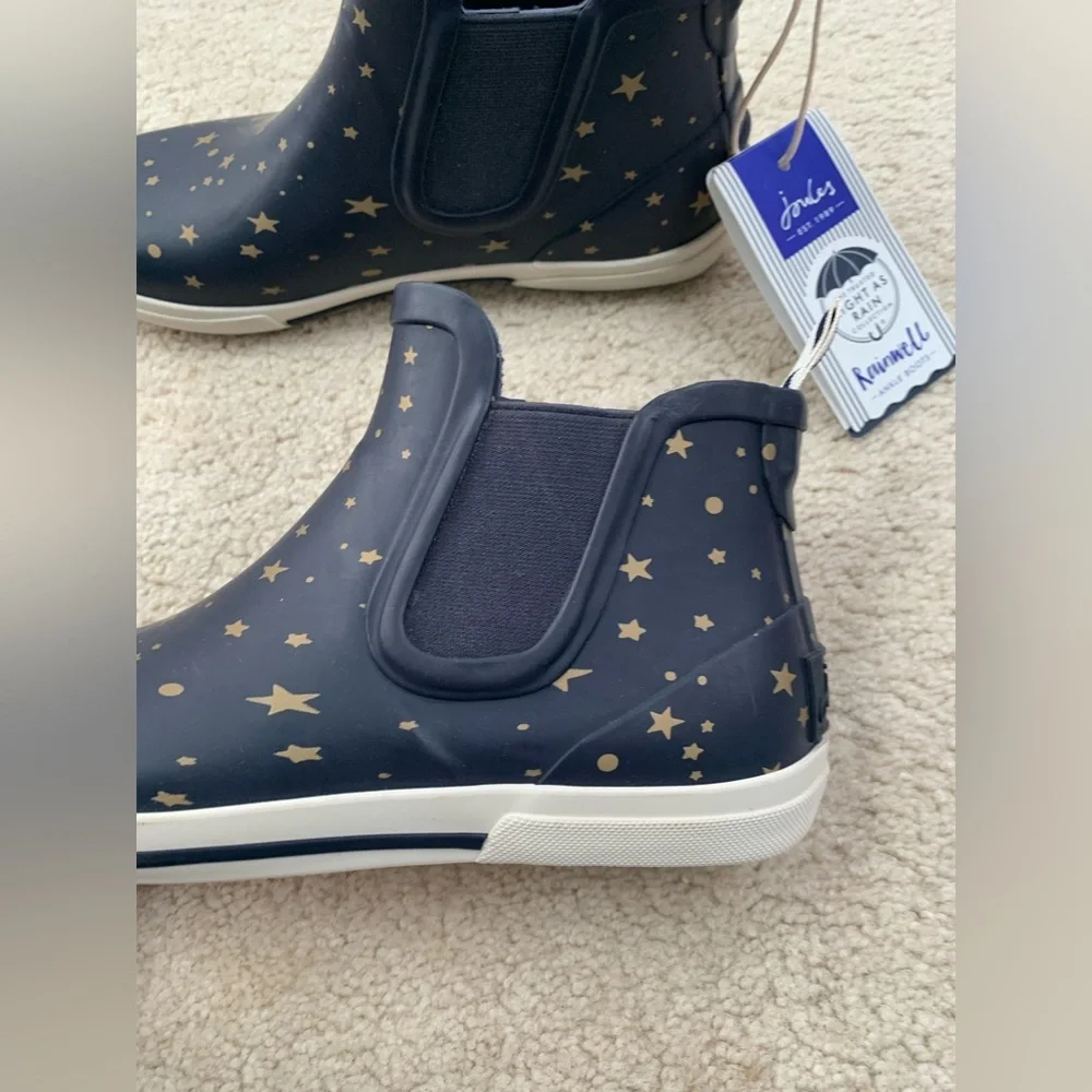 Joules NWT Women's Size 6, EU 37, Rainwell Wellington Wellies Rain Boots Booties
